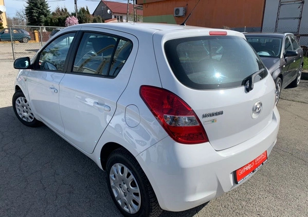 Hyundai i20 cena 19950 przebieg: 148286, rok produkcji 2012 z Wodzisław Śląski małe 379